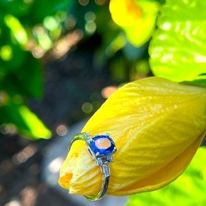 Sapphire Ceylon Ring